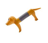 ZAICOLER Dog Pop Tubes Alivio del Estrés Forma Que Cambia Las Habilidades Motoras Finas Juguete para Niños, Juguete Sensorial para Perros con Autismo para Niños con Material Plástico Seguro (Gray)