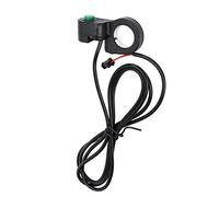 ZAICOLER El Interruptor de Bocina de Bicicleta de Instalación Simple Resistente Al Desgaste Material ABS para Bicicletas Eléctricas