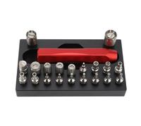 ZAICOLER Extractor de Tubo de Corona Reloj Acero Inoxidable para Relojeros y Reparadores Profesionales Aprieta o Afloja Tornillos Rueda Equilibrio Desmonta Tornillos Tubo Corona y