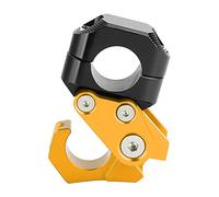 ZAICOLER Gancho para Casco, Gancho Plegable, Colgador de Equipaje para Casco, Soporte para Casco en Motocicleta, Gancho para Casco de Motocicleta, Universal para Manillar de Motocicleta