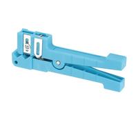 ZAICOLER Herramienta Pelacables de Fibra óptica, Cortador Pelacables Ajustable para Cable Coaxial CATV de par Trenzado de Fibra con Agarre Cómodo (45-163)