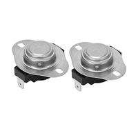 ZAICOLER Interruptor de Temperatura de Disco A Presión Bimetálico de 250 V, Acción Rápida de 25 A para Aparatos Eléctricos, Paquete de 2 (65℃)