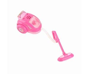 ZAICOLER Juguete Interactivo de Aspiradora Rosa con Cepillo para Juegos Educativos, Fomenta la Responsabilidad, para Desarrollar Habilidades Motoras Finas Material ABS