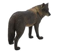ZAICOLER Juguete Modelo Animal Exquisita Colección de Figuras Animales para Decoración del Hogar Regalo Compacto Ligero (M-771 Gran Lobo Macho Negro)