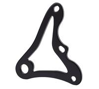 ZAICOLER Kit de Soporte de Pinza de Freno Hidráulico para Mini Bicicleta, Soporte de Montaje de Pinza de Freno de Metal con Revestimiento Negro, Reemplazo para MMB80 RT100 FRP