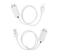 ZAICOLER Kit Extensor de Interfaz Multimedia HD Inalámbrico, Transmisor y Receptor 1080P 60Hz, Adaptador Plug and Play 5G para Transmisión a TV