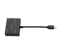 ZAICOLER Lector de Tarjetas de Memoria XQD Adaptador Tipo C de Alta Velocidad para Serie G, Velocidad de Lectura de hasta 500 MB/S, para/Mac OS, Material ABS
