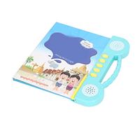 ZAICOLER Libro de Sonido Parlante Juguete Inteligente para Niños Pequeños, 3 Idiomas Camboya Inglés Chino, Cultivar la Capacidad Lógica, para e Hijos, ABSFuente de Alimentación