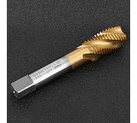 ZAICOLER Macho de Flauta en Espiral de Alta Resistencia para Máquina Broca de Acero de Alta Velocidad M22 X 2,5 Mm, para Procesamiento de Acero Inoxidable y Aleado, Oro y Plata