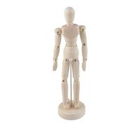 ZAICOLER Maniquí de Madera Articulado Flexible para Dibujar Decoración del Hogar Poseable 8 Pulgadas