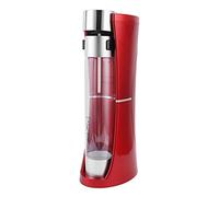 ZAICOLER Máquina de Refrescos de Agua con Gas, Máquina de Refrescos Comercial Portátil Rápida para Cafetería Casera, Acero Inoxidable, Rojo, 16,1x7,1 Pulgadas, 1000L para Hacer Bebidas