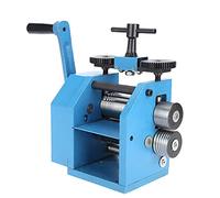 ZAICOLER Máquina Laminadora, Laminadora para Joyería Máquina Laminadora de Combinación Manual Máquina Laminadora de Joyería Equipo de Procesamiento de Tabletas de Joyería