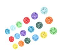 ZAICOLER Math Fact Fidget Toy Vibrante Juguete de Aprendizaje de Multiplicación y División para Niños, Material de PC, 18 Piezas para Sesiones de Juegos Educativos