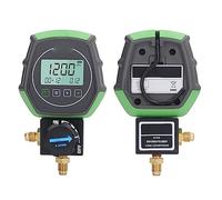 ZAICOLER Medidor de Colector Digital de Alta Precisión para HVAC Probador de Vacío de Presión de Refrigeración Incorporado 90 Refrigerantes para Equipos Refrigerados Domésticos Automotrices