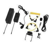 ZAICOLER Micrófono Lavalier Inalámbrico, Micrófono de Solapa con Patrón de Captación Cardioide, con Cancelación de Ruido con Chip, Ideal para Transmisión en Vivo, Clases en Línea y Grabación de Video