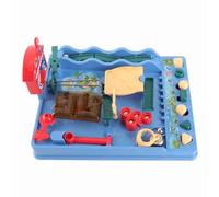 ZAICOLER Mini Parque Acuático Portátil, Juego de Mesa de Laberinto para Niños, Juguete Ecológico No Tóxico