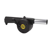 ZAICOLER Mini Soplador de Aire de Fácil Limpieza, Ventilador para Barbacoa, Larga Vida útil para Viajes, Picnic, Ligero, Negro, 9,8 X 3,2 X 1,8 Pulgadas