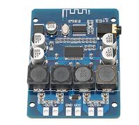 ZAICOLER Módulo Amplificador de Audio de 2 Canales Bluetooth Transparente 45 W para Proyecto de Altavoz ABS Azul 2,80 X,05 X 0,51 Pulgadas