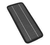 ZAICOLER Panel Solar Portátil Monocristalino, Cargador Eficiente de 20W para Central Eléctrica, Actividades Al Aire, Viajes, Baterías de 12V