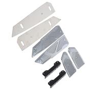 ZAICOLER Pedal de Pie de Aleación de Aluminio CNC de Alta Resistencia para Motocicleta para 350 2018-2022 Nss 350 2018-2022 300, Tablero de Reposapiés Sólido y Estable para una Mejor Experiencia de