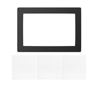 ZAICOLER Película Protectora contra Derrames de Resina Negra de 9,5 X 6,7 Pulgadas para Pantalla, Kit de Juntas LCD Duraderas para Accesorios de Impresora 3D (1PC)