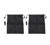 ZAICOLER Pesas para Cortinas de Exterior, Bolsas Ponderadas para Cortinas de Tela Oxford con Clips de Plástico para Cenador, Manteles, Paredes Laterales de Tienda, 2 uds.