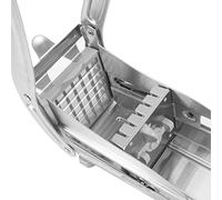 ZAICOLER Picadora de Patatas Fritas de Alta Resistencia, Cortador de Patatas Fritas de Acero Inoxidable, Rallador de con Cuchillas Extraíbles, Ideal para Restaurante y Cocina Casera