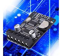 ZAICOLER Placa Amplificadora Estéreo de Doble Canal Bluetooth Módulo de Audio Digital Compacto para Entusiastas del Audio Amplificador de Potencia para Bricolaje con Bolsa de Montaje de Carcasa (sin
