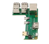 ZAICOLER Placa de Expansión para con Puerto RJ45 y USB2.0 para Redes y Desarrollo Eficientes, 1 Unidad