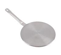 ZAICOLER Placa Difusora de Calor de Cocina de Inducción de Acero Inoxidable para Cocina de Gas/eléctrica, Suministro Doméstico de 8,7 Pulgadas