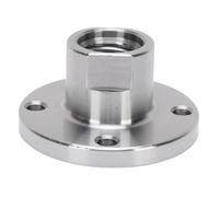 ZAICOLER Placa Frontal de Torno de Madera de 4 Pulgadas, Placa Frontal de Acero de Aleación de Alta Resistencia, Herramienta para Trabajar la Madera con 4 Orificios de Montaje para Tornillos, Ideal
