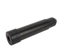 ZAICOLER Protector de Espejo de Popa Fueraborda, Soporte de Motor de Aleación de Aluminio, Cuña de Goma para Barco para 3 Sistemas de Inclinación de Ajuste (BLACK)