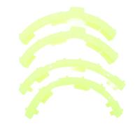 ZAICOLER Protectores de Hélices de Drones Cubierta Protectora Duradera para Flip Drone Protector de Hélice Anticolisión para Entusiastas del Vuelo Material TPU (Verde Fluorescente)