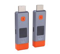 ZAICOLER Receptor de Interfaz Inalámbrica Decodificación 4K Salida 1080p/60Hz Transmisión Inalámbrica 165 Pies Chip Doble Banda Avanzada(2.4g y 5.8g) Kit Transmisor con Pantalla LED