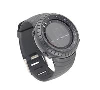 ZAICOLER Reloj de Pulsera Electrónico Digital Resistente Al Agua Reloj Deportivo Multifuncional Al Aire Libre para Uso Diario, Retroiluminación LCD para Correr, Caminar, Nadar, Negro (Black)