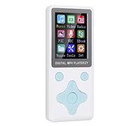 ZAICOLER Reproductor MP3 MP4 Bluetooth T1 Diseño Compacto con Almacenamiento 8G para Amantes de la Música y Viajeros Noches Relajantes (White)