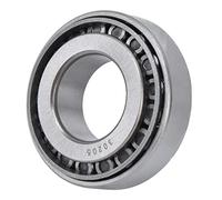 ZAICOLER Rodamiento de Rodillos Cónicos, Rodamientos de Rodillos de Acero Cojinete de Metal con Carrera Interna Cónica y Carrera Exterior para Automotriz, Molino, Minería, Metalurgia (30205)