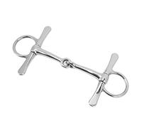 ZAICOLER Rodillo de Broca de Boca Duradero de Acero Inoxidable para Caballos de Cría Artificial, Carreras Agrícolas de 4,9 Pulgadas