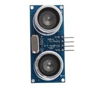ZAICOLER Sensor Ultrasónico de Rango de Medición de Distancia HCSR04 de 35,5 V con Medición Precisa para Módulo Antirrobo, Adecuado para Referencia de Prueba de MCU. Hecho de Material ABS de Primera
