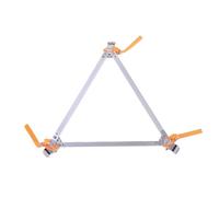 ZAICOLER Soporte de Trípode para Herramienta de Medición Altura Ajustable Ruedas Giratorias Trípode de Nivel Láser Diseño Integrado Soporte Móvil con Aleación de Aluminio para Nivel