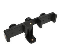 ZAICOLER Soporte Dual para Teléfono Mini Trípode Resistente para Teléfonos Móviles Transmisión en Vivo Rotación de 360° para Selfies y Fotografía, Negro