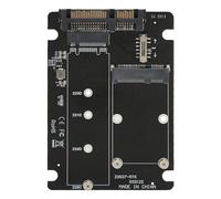 ZAICOLER Tarjeta Adaptadora SSD Doble Bahía MSATA M.2 NGFF a 3.0 SSD Adaptador Convertidor Tarjeta Elevadora para 98 SE ME 2000 7 8, para Vista, para, para OS X 8.6 o Superior