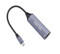 ZAICOLER Tarjeta de Captura de Video, 4K 60Hz USB C 3.0 HD Tarjeta de Captura HDMI con Latencia Ultrabaja, Transmisión de Video para Transmisión de Videos, Conferencias, Juegos,