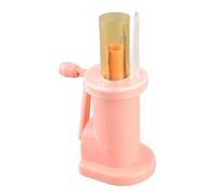 ZAICOLER Tejedora de Carrete Manual, Herramienta Ligera y Fácil de Tejer para Suéteres, Sombreros, Pulseras, Máquina de Tejer Portátil Weaver para Entusiastas del Bricolaje (PINK)