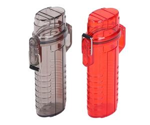 ZAICOLER Tubo de Almacenamiento de Bolsillo a Prueba de Agua de Plástico para Acampar, Organizador Portátil Liviano para Viajes Al Aire Libre, Material Resistente a la Erosión para Ambientes