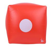 ZAICOLER ZAICOLER Juguete Inflable del Juego del Agua de los Dados para Las Actividades del Club de Las Fiestas Al Aire Libre, Accesorio Educativo Durable del PVC para los Niños Rojo (Green) (Rojo)