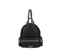 Liu Jo Evrim M Mochila negro, imitación de cuero, mujer, 8L