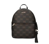 Liu Jo Cirry M Mochila negro, imitación de cuero, mujer, 6L