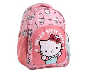 Zaino Scuola Elementare Hello Kitty per Bambine - Zainetto con Spallacci Imbottiti e Ampio Scomparto, Ideale per Asilo, Scuola, Tempo Libero e Attività Quotidiane