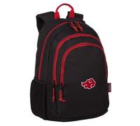 Zaino Scuola Naruto Cloud - Doppio Scomparto e Tasca Frontale - Tasche Laterali